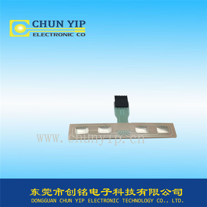 特殊彈片類型薄膜開關(guān)線路 特殊彈片類型薄膜開關(guān)線路