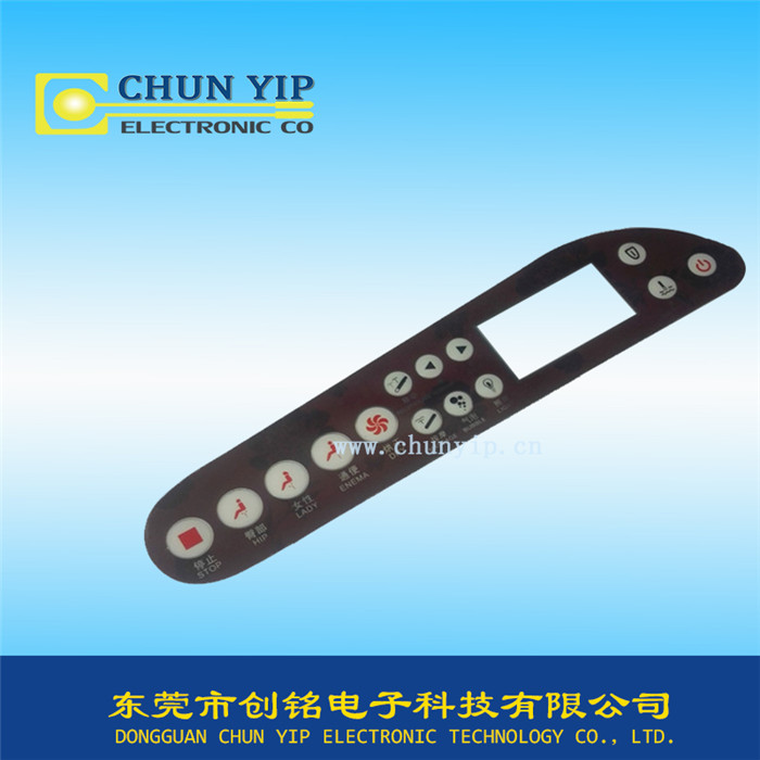 醫(yī)療儀器薄膜開(kāi)關(guān)