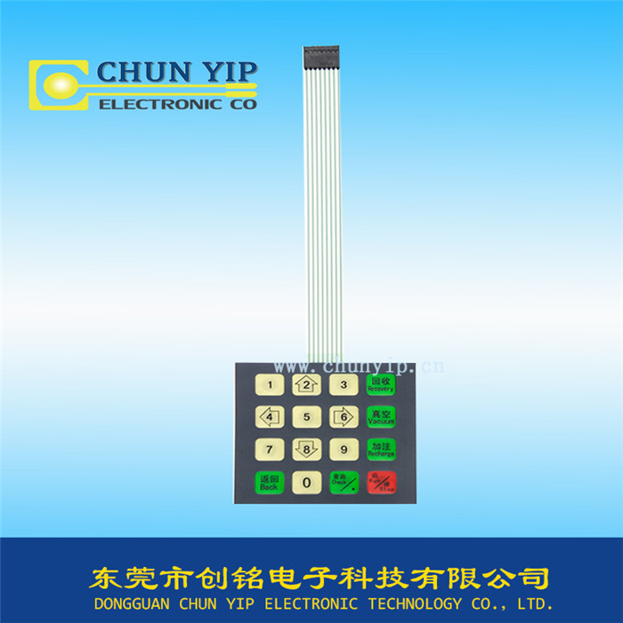 凸包按鍵型薄膜開關 凸包按鍵型薄膜開關