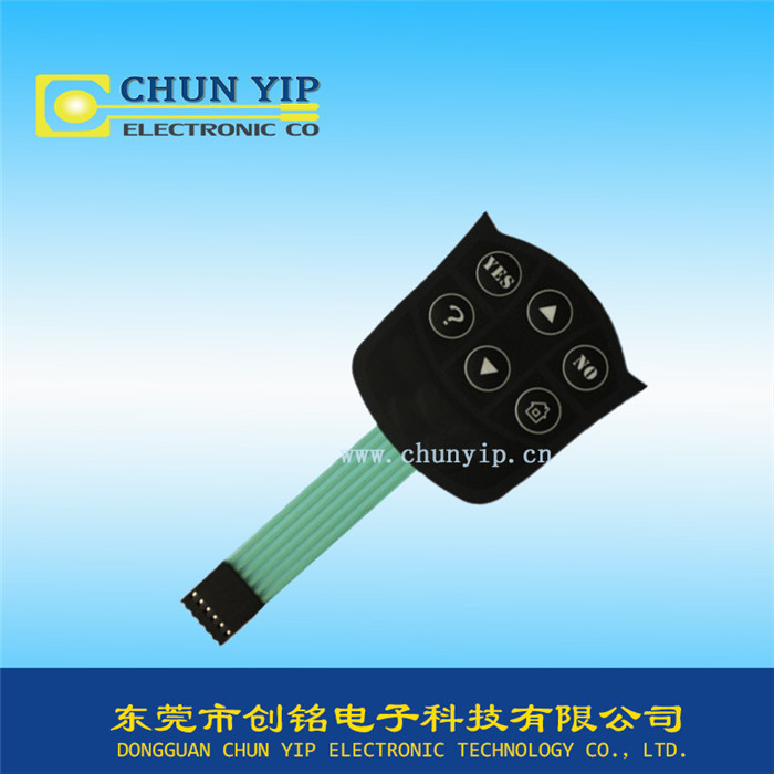 按鍵鼓泡薄膜開關 按鍵鼓泡薄膜開關